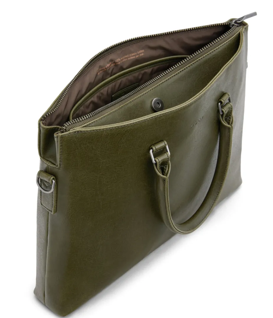 mattnat_alban_vegan_briefcase__vintage_13.webp Briefcases | Briefcases | Matt & Nat Mattnat ALBAN Vegan Briefcase - Vintage