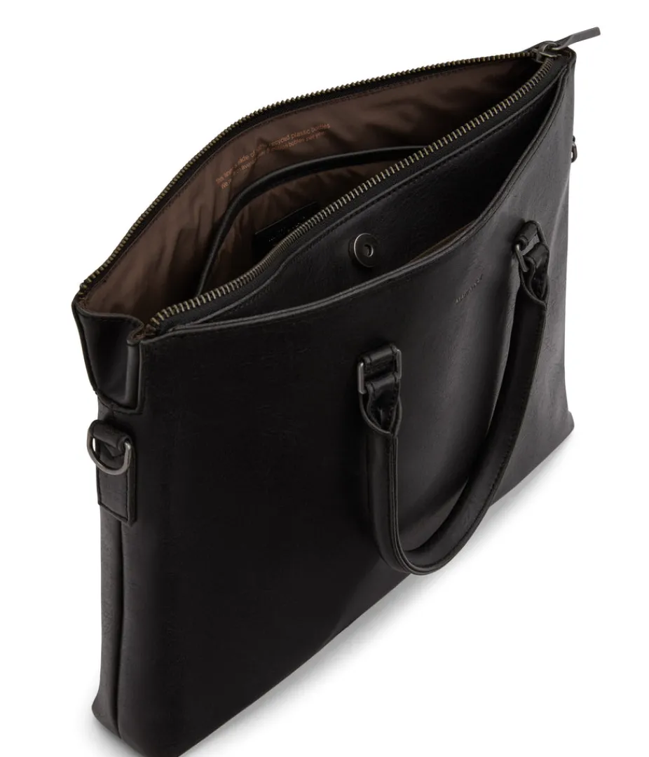 mattnat_alban_vegan_briefcase__vintage_3.webp Briefcases | Briefcases | Matt & Nat Mattnat ALBAN Vegan Briefcase - Vintage