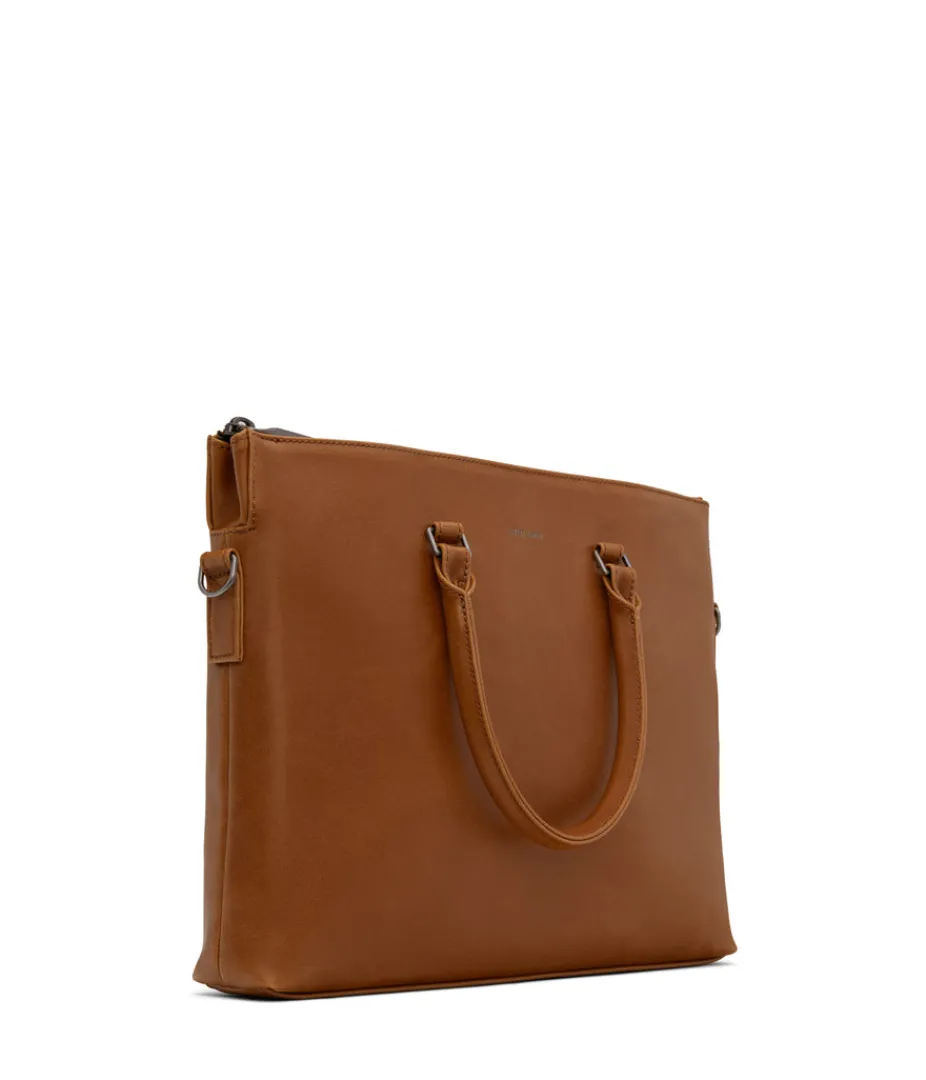 mattnat_alban_vegan_briefcase__vintage_7.webp Briefcases | Briefcases | Matt & Nat Mattnat ALBAN Vegan Briefcase - Vintage