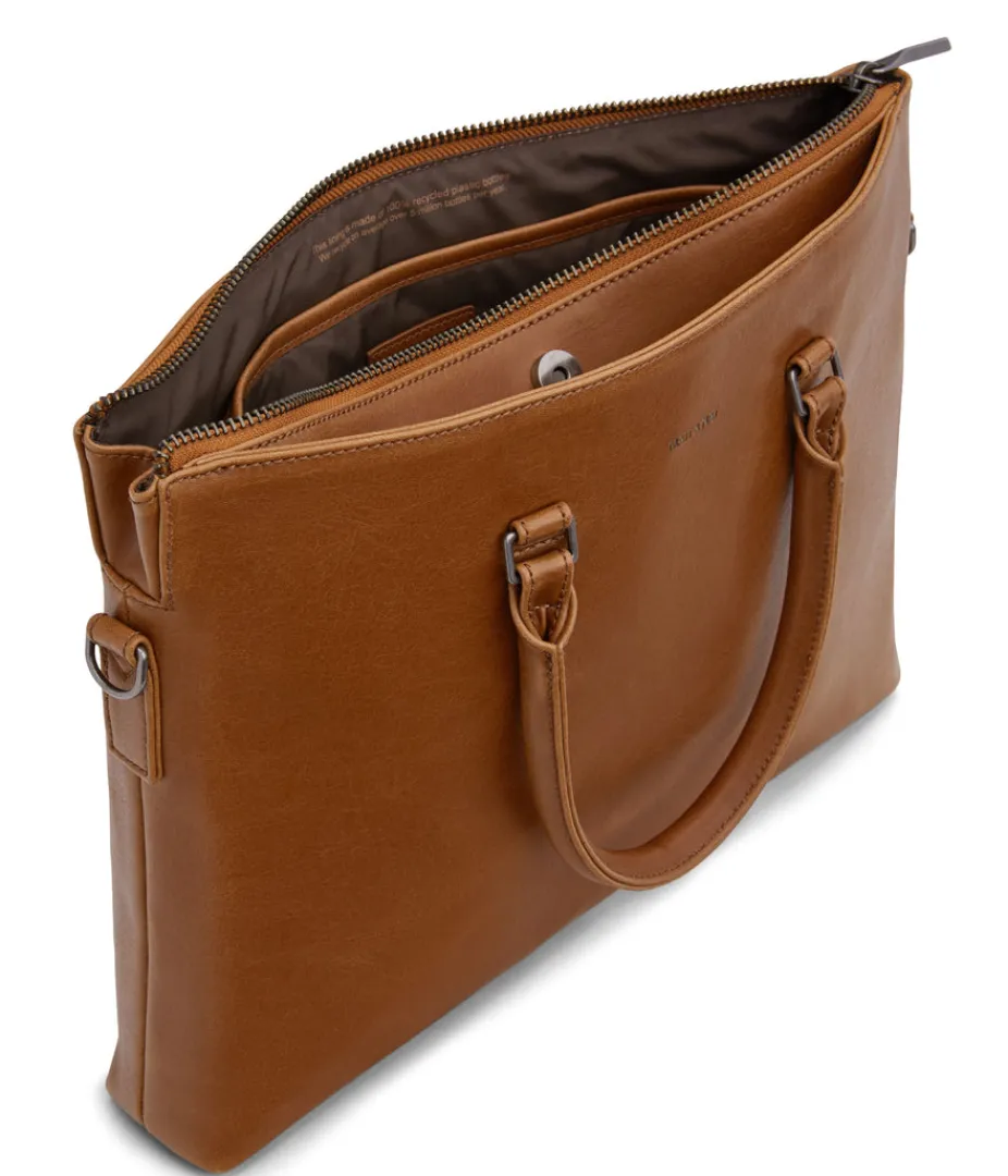 mattnat_alban_vegan_briefcase__vintage_8.webp Briefcases | Briefcases | Matt & Nat Mattnat ALBAN Vegan Briefcase - Vintage