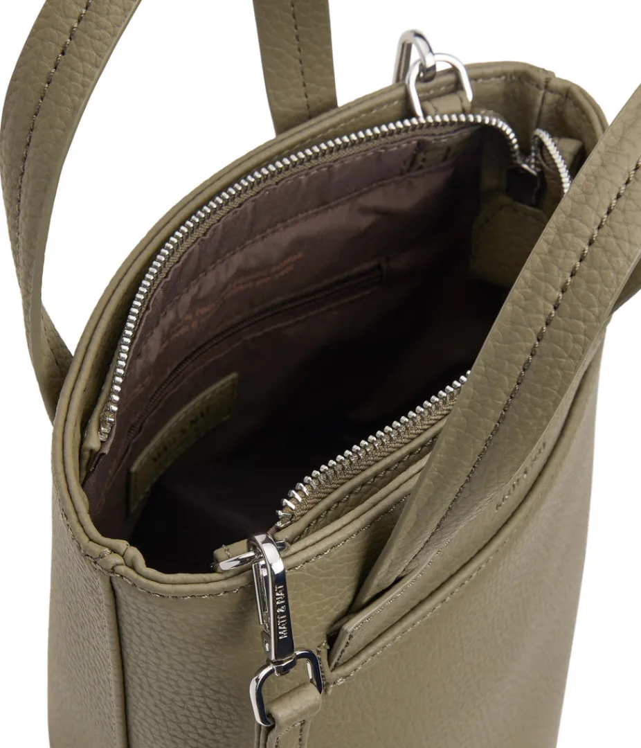 mattnat_casa_vegan_crossbody_bag__purity_18.webp Bucket Bags | Crossbody | Matt & Nat Mattnat CASA Vegan Crossbody Bag - Purity