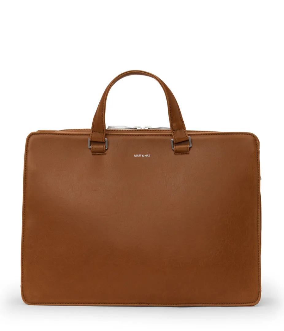 mattnat_david_vegan_briefcase__vintage_3.webp Briefcases | Briefcases | Matt & Nat Mattnat DAVID Vegan Briefcase - Vintage