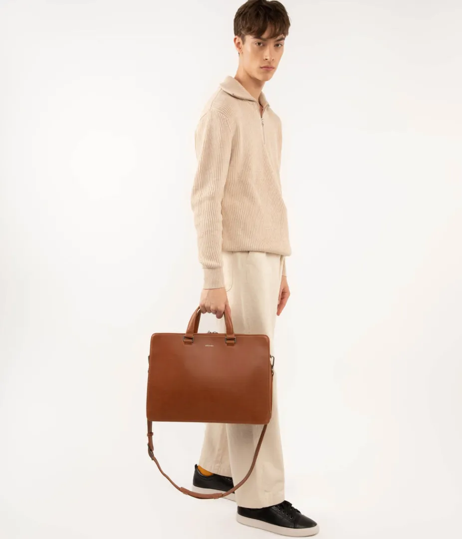 mattnat_david_vegan_briefcase__vintage_4.webp Briefcases | Briefcases | Matt & Nat Mattnat DAVID Vegan Briefcase - Vintage