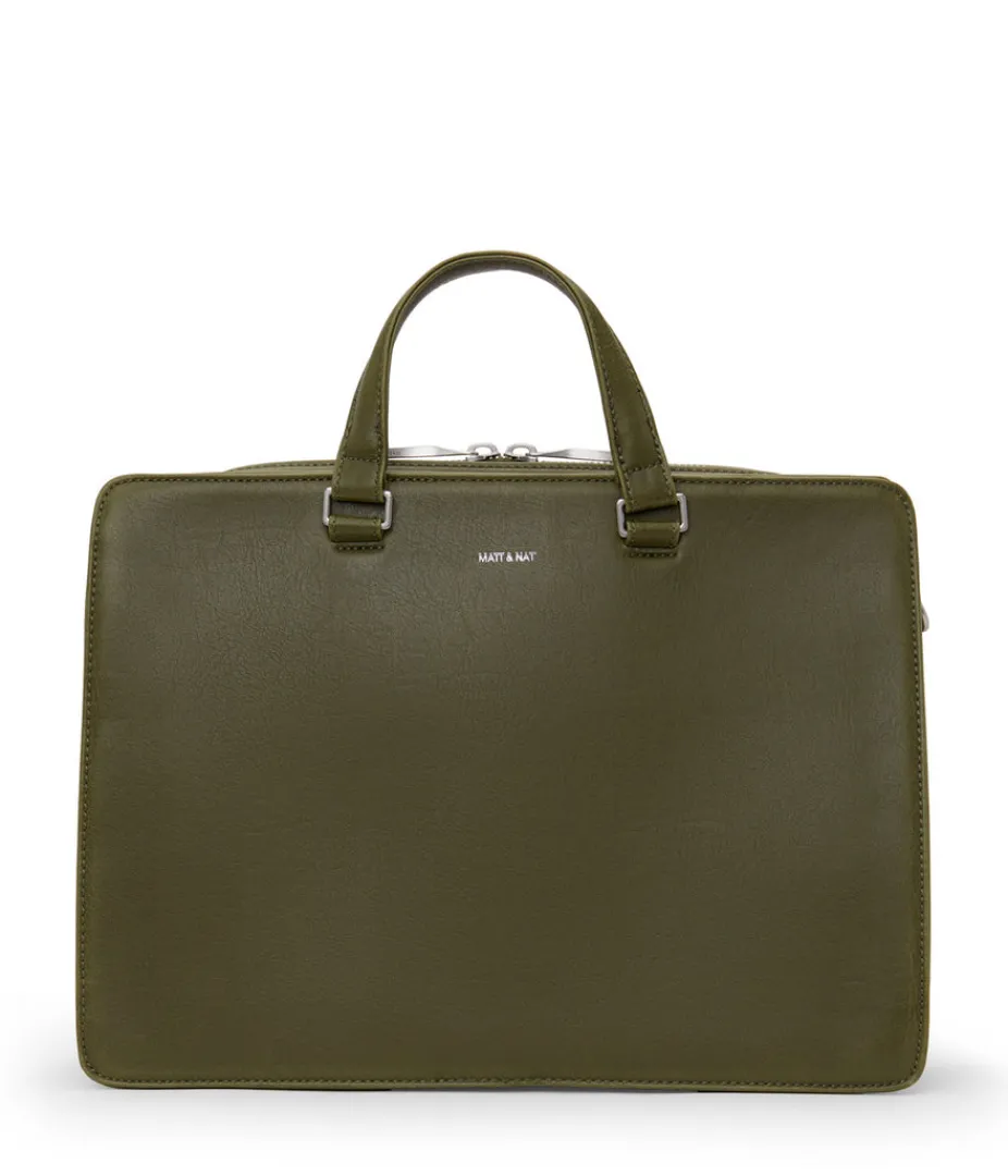 mattnat_david_vegan_briefcase__vintage_7.webp Briefcases | Briefcases | Matt & Nat Mattnat DAVID Vegan Briefcase - Vintage