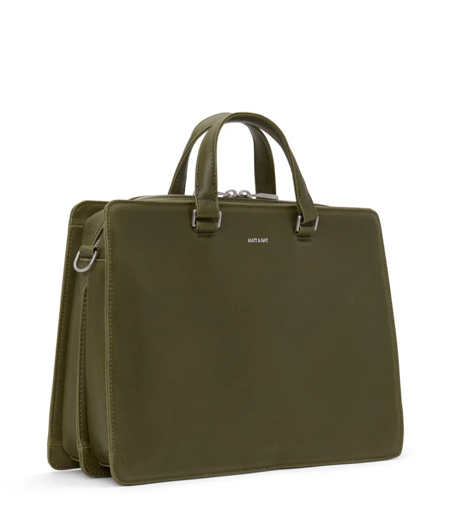 mattnat_david_vegan_briefcase__vintage_9.webp Briefcases | Briefcases | Matt & Nat Mattnat DAVID Vegan Briefcase - Vintage