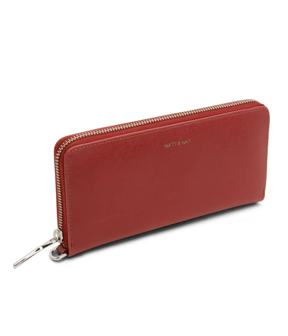 Wallets | Matt & Nat Mattnat ELM Vegan Continental Wallet - Vintage