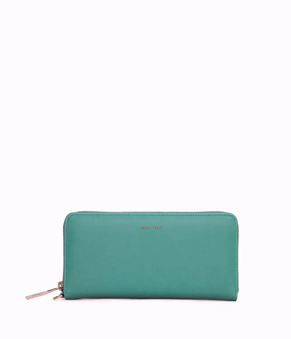 Wallets | Matt & Nat Mattnat ELM Vegan Continental Wallet - Vintage