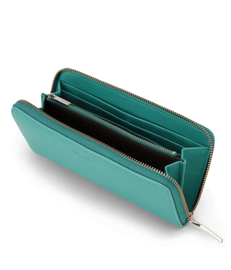 Wallets | Matt & Nat Mattnat ELM Vegan Continental Wallet - Vintage