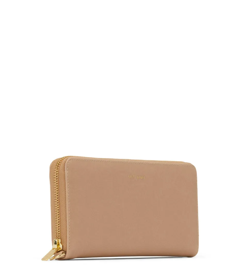Wallets | Matt & Nat Mattnat ELM Vegan Continental Wallet - Vintage