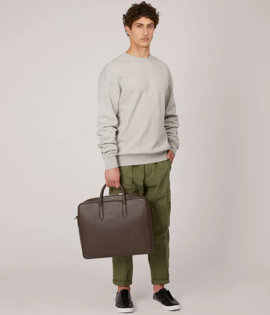 mattnat_elon_vegan_briefcase__dwell_6.webp Briefcases | Briefcases | Matt & Nat Mattnat ELON Vegan Briefcase - Dwell