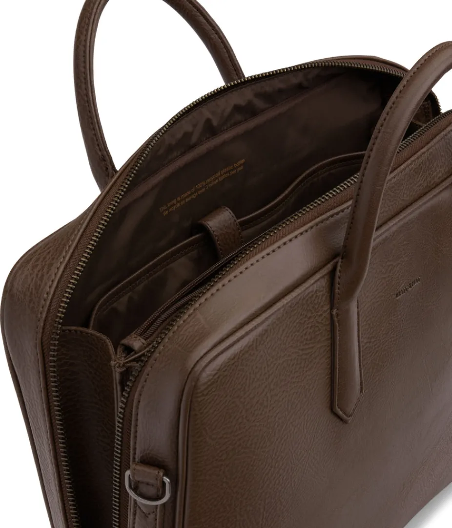 mattnat_elon_vegan_briefcase__dwell_9.webp Briefcases | Briefcases | Matt & Nat Mattnat ELON Vegan Briefcase - Dwell