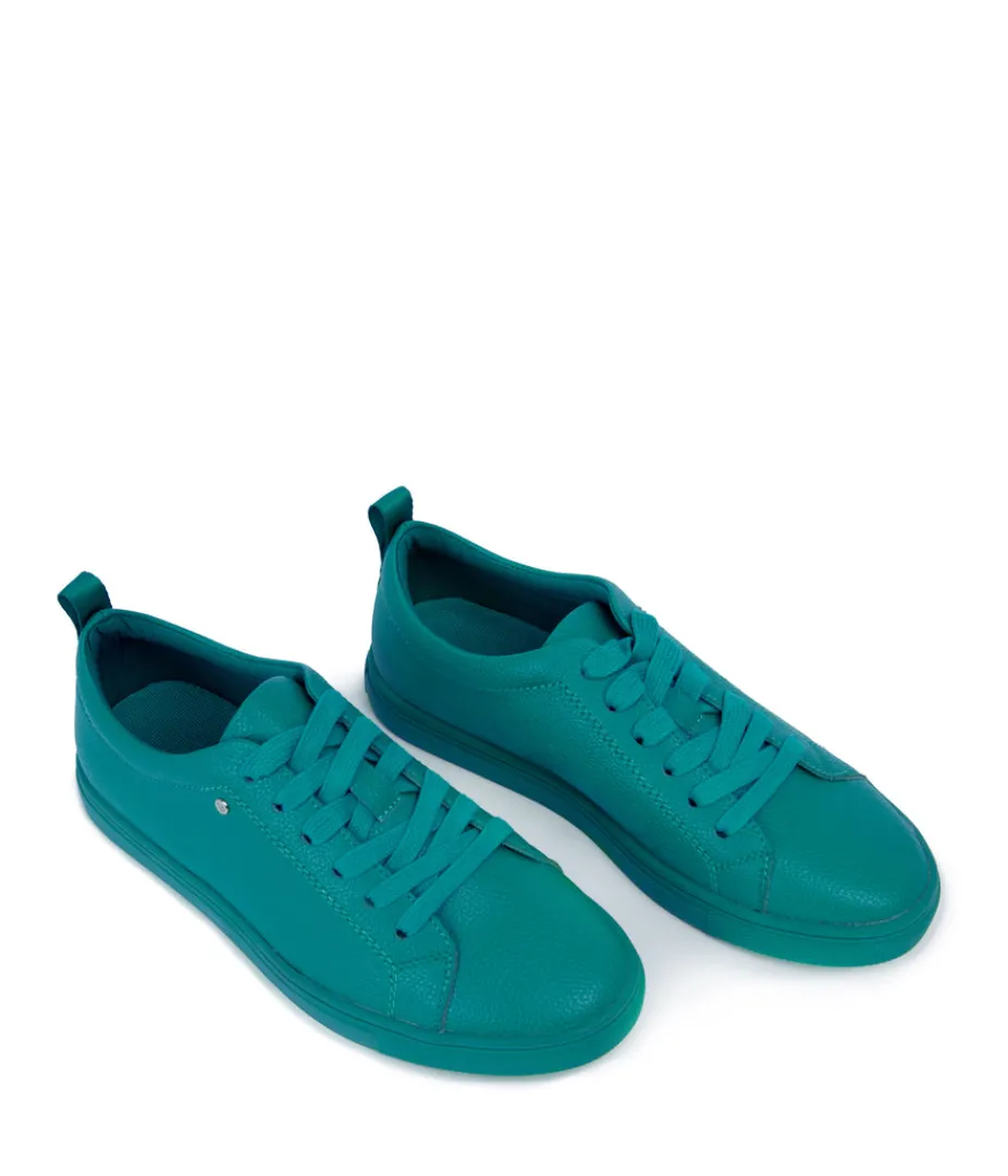 Sneakers | Matt & Nat Mattnat Footwear AAHANA Women's Vegan Sneakers TEAL
