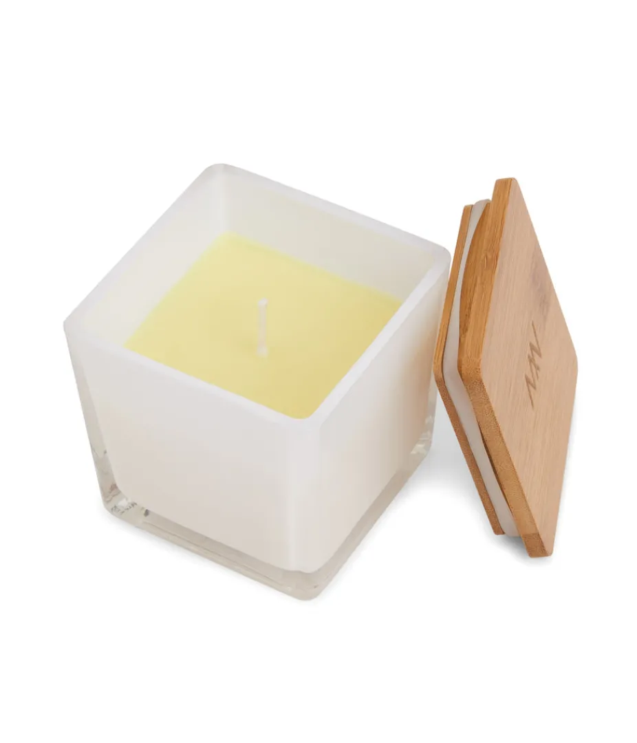 Andles | Matt & Nat Mattnat GOOD REPUTATION REG. SQ. CANDLE WHITE