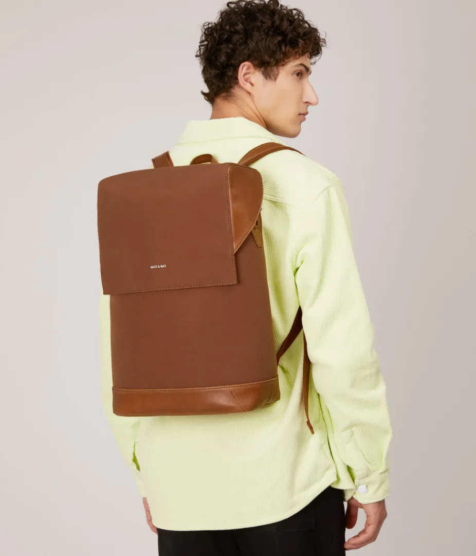 mattnat_hoxton_vegan_backpack__canvas_7.webp Backpacks | Matt & Nat Mattnat HOXTON Vegan Backpack - Canvas