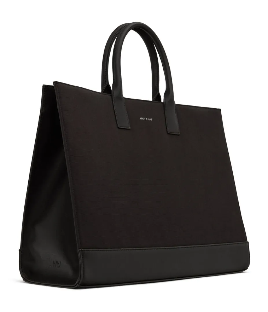 mattnat_joi_canvas_tote_bag__canvas_2.webp Totes | Totes | Matt & Nat Mattnat JOI Canvas Tote Bag - Canvas