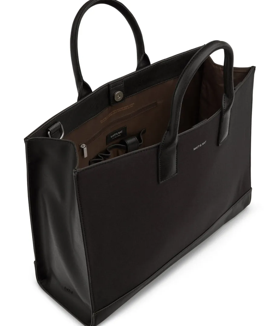 mattnat_joi_canvas_tote_bag__canvas_3.webp Totes | Totes | Matt & Nat Mattnat JOI Canvas Tote Bag - Canvas