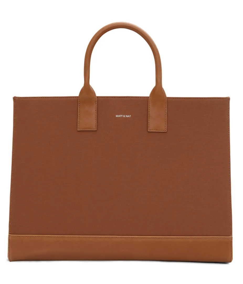 mattnat_joi_canvas_tote_bag__canvas_4.webp Totes | Totes | Matt & Nat Mattnat JOI Canvas Tote Bag - Canvas