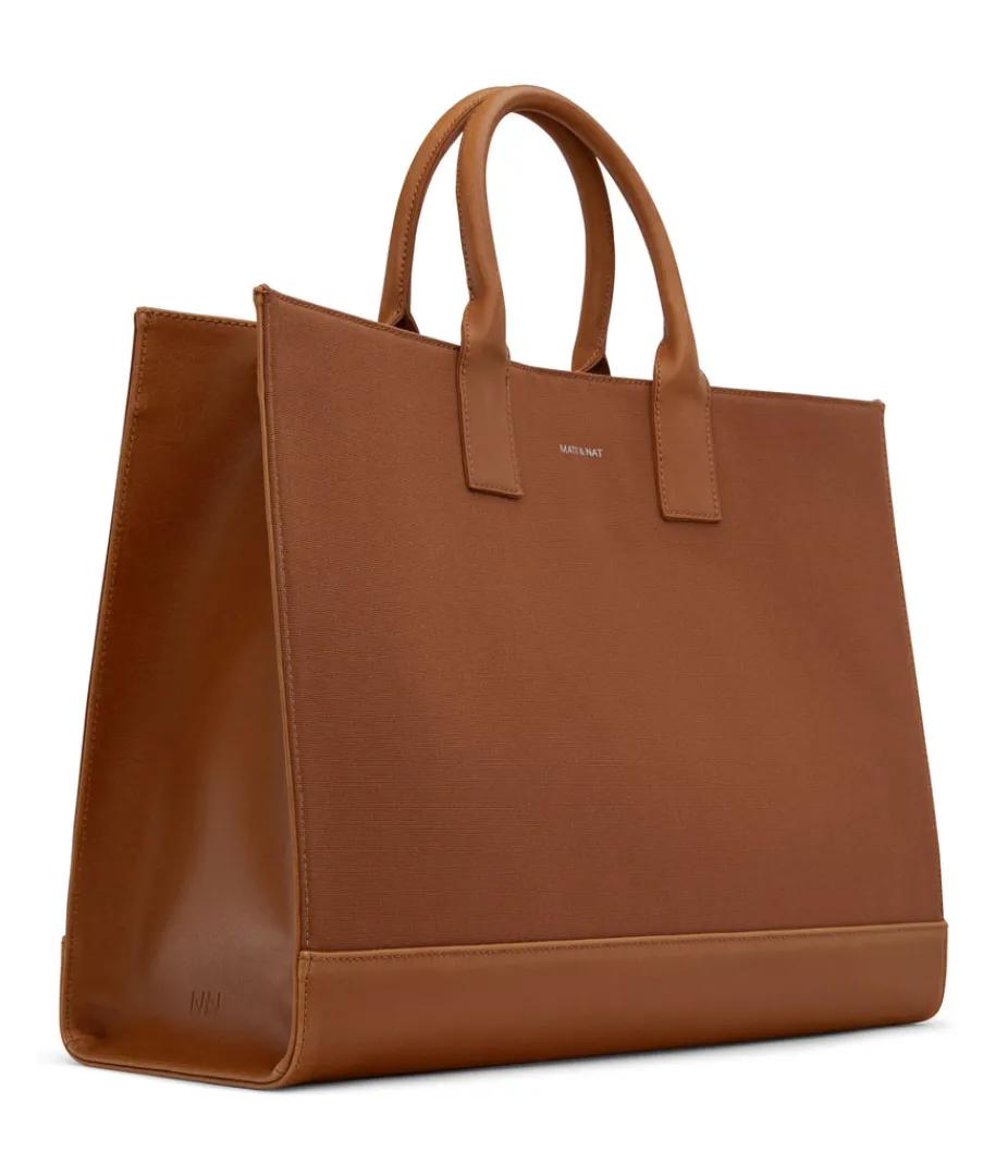 mattnat_joi_canvas_tote_bag__canvas_5.webp Totes | Totes | Matt & Nat Mattnat JOI Canvas Tote Bag - Canvas