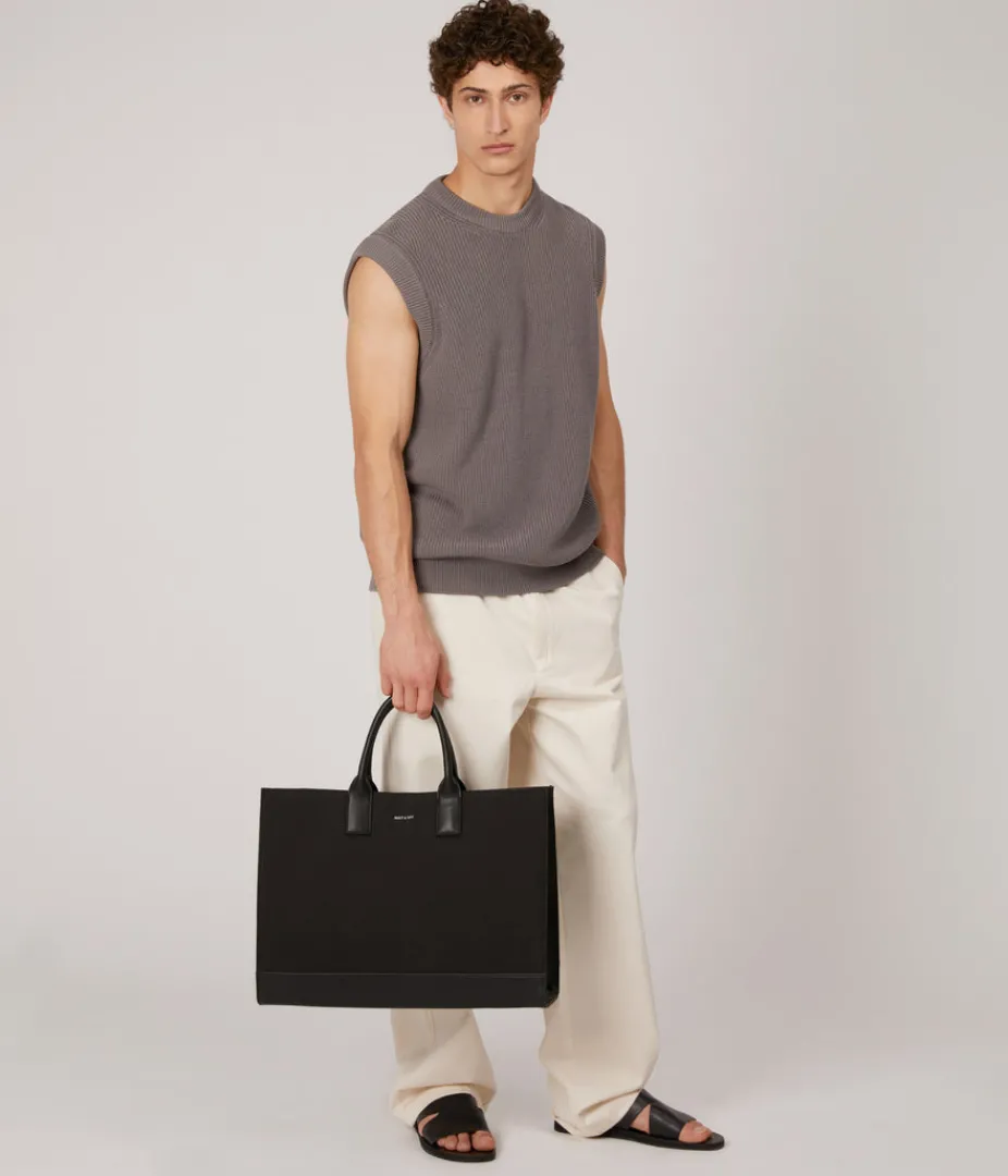 mattnat_joi_canvas_tote_bag__canvas_6.webp Totes | Totes | Matt & Nat Mattnat JOI Canvas Tote Bag - Canvas
