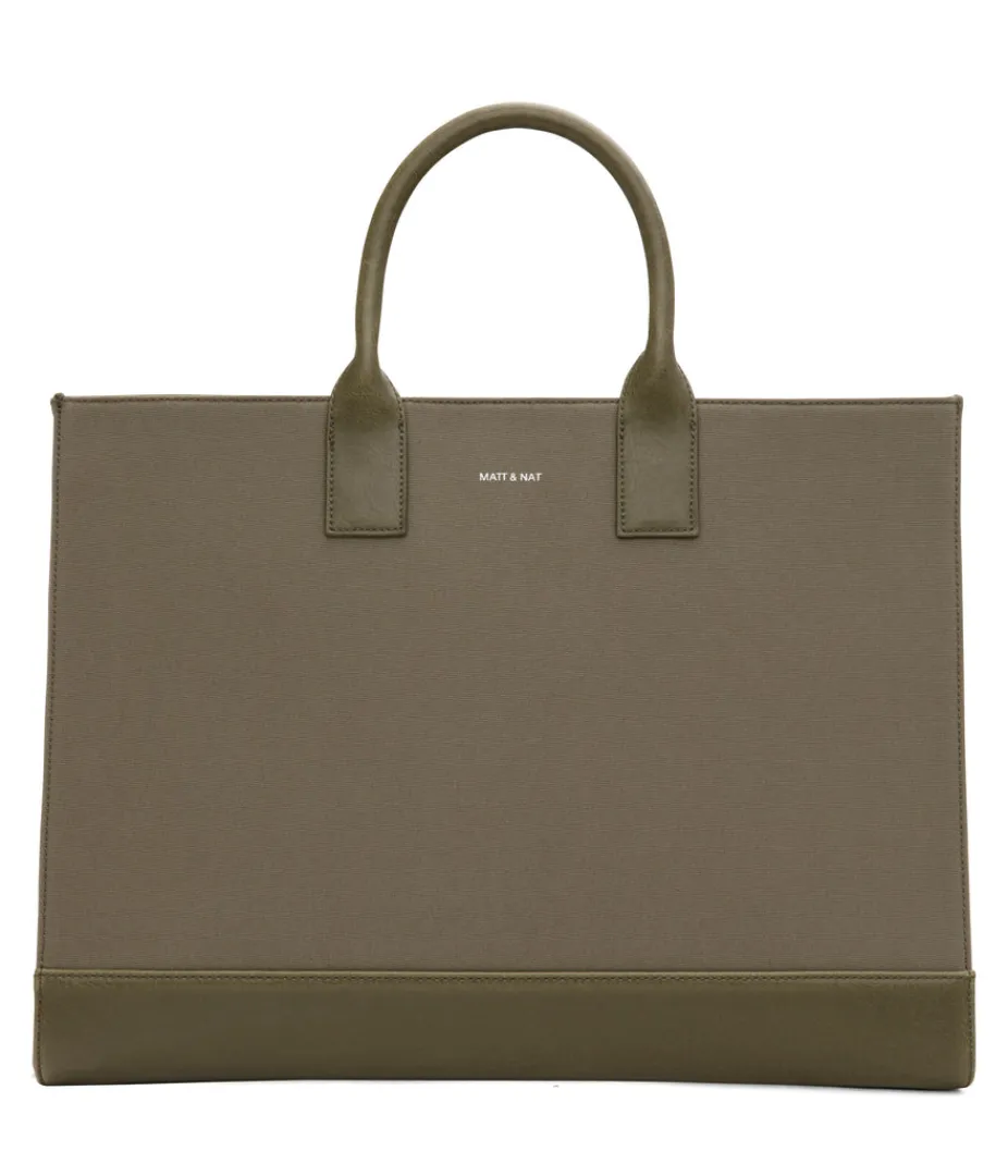 mattnat_joi_canvas_tote_bag__canvas_9.webp Totes | Totes | Matt & Nat Mattnat JOI Canvas Tote Bag - Canvas