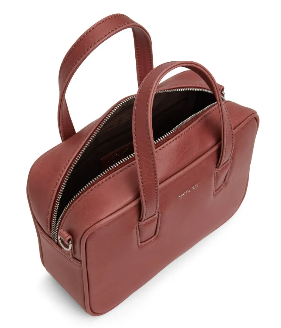 mattnat_kensism_small_vegan_satchel__vintage_13.webp Satchels | Matt & Nat Mattnat KENSISM Small Vegan Satchel - Vintage