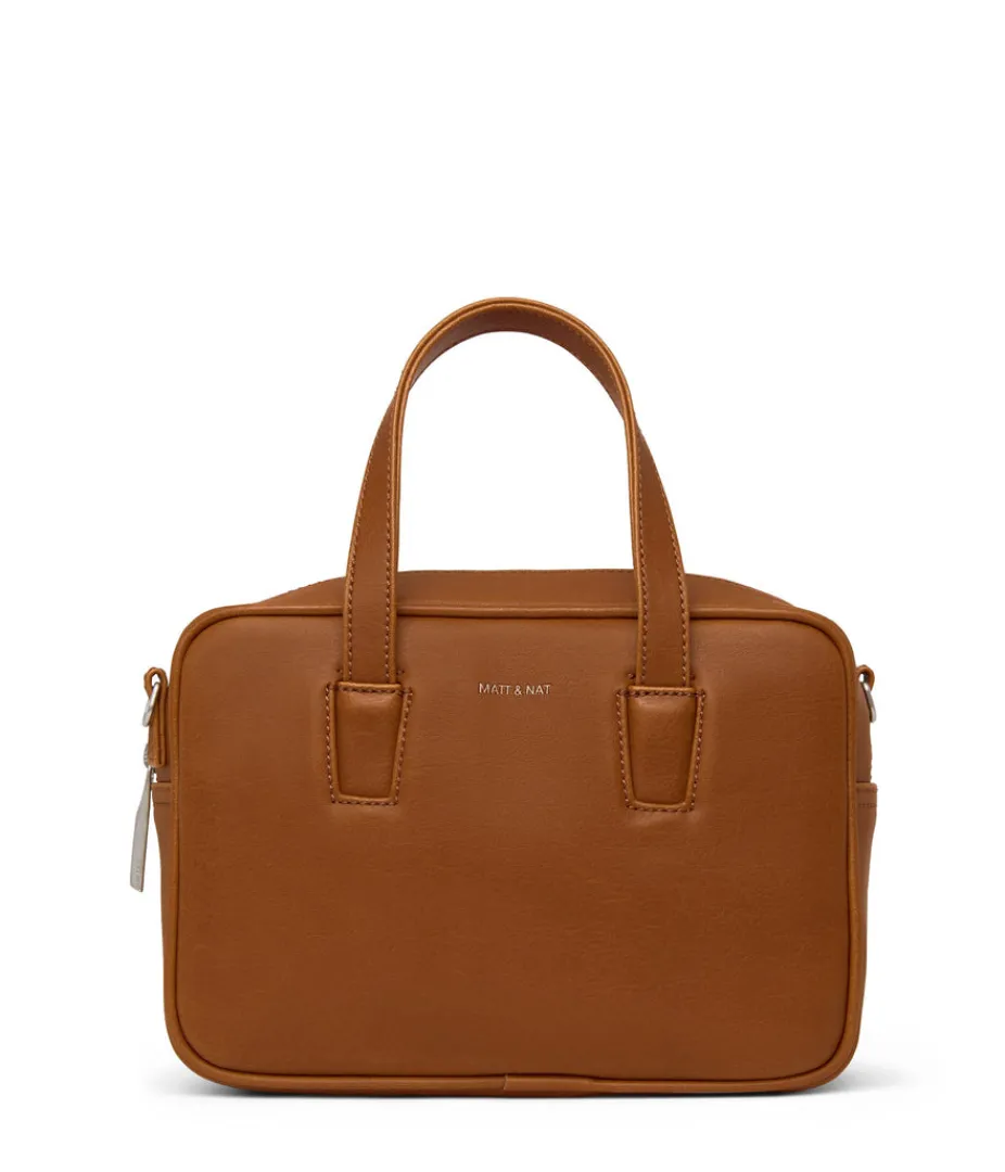 mattnat_kensism_small_vegan_satchel__vintage_4.webp Satchels | Matt & Nat Mattnat KENSISM Small Vegan Satchel - Vintage