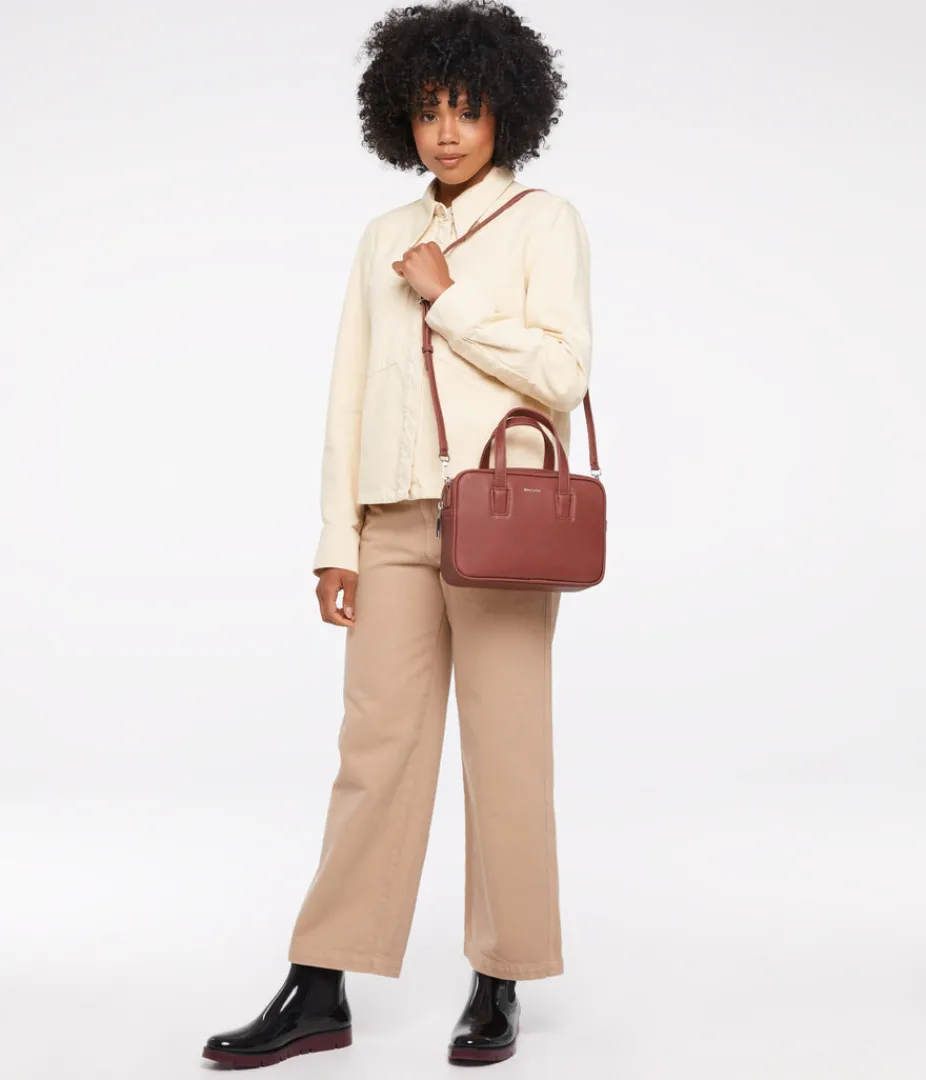 mattnat_kensism_small_vegan_satchel__vintage_6.webp Satchels | Matt & Nat Mattnat KENSISM Small Vegan Satchel - Vintage