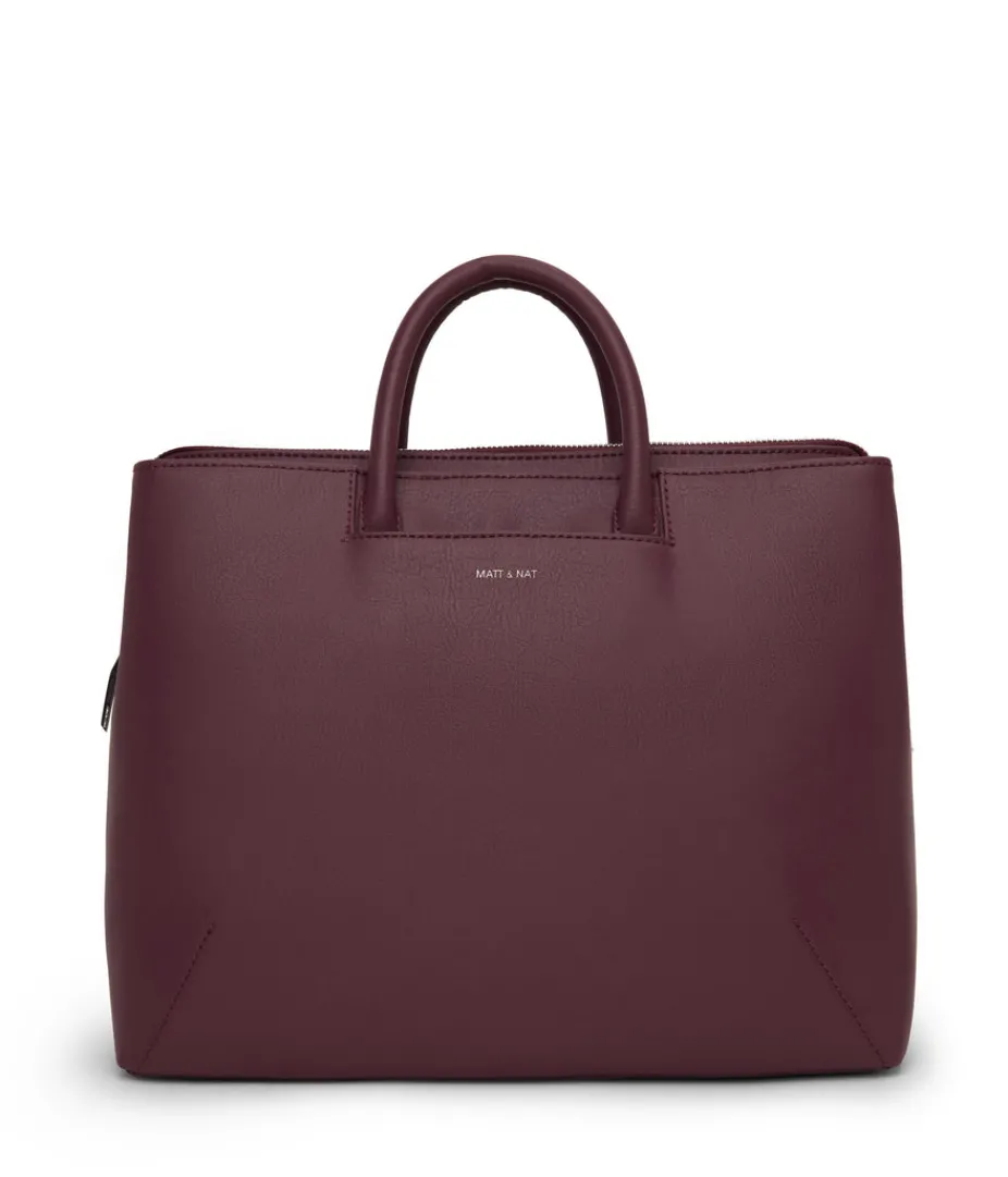 mattnat_kintla_vegan_satchel__arbor_new_arrivals_15.webp Briefcases | Satchels | Matt & Nat Mattnat KINTLA Vegan Satchel - Arbor New Arrivals