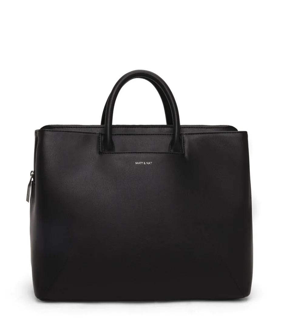 mattnat_kintla_vegan_satchel__arbor_new_arrivals_9.webp Briefcases | Satchels | Matt & Nat Mattnat KINTLA Vegan Satchel - Arbor New Arrivals
