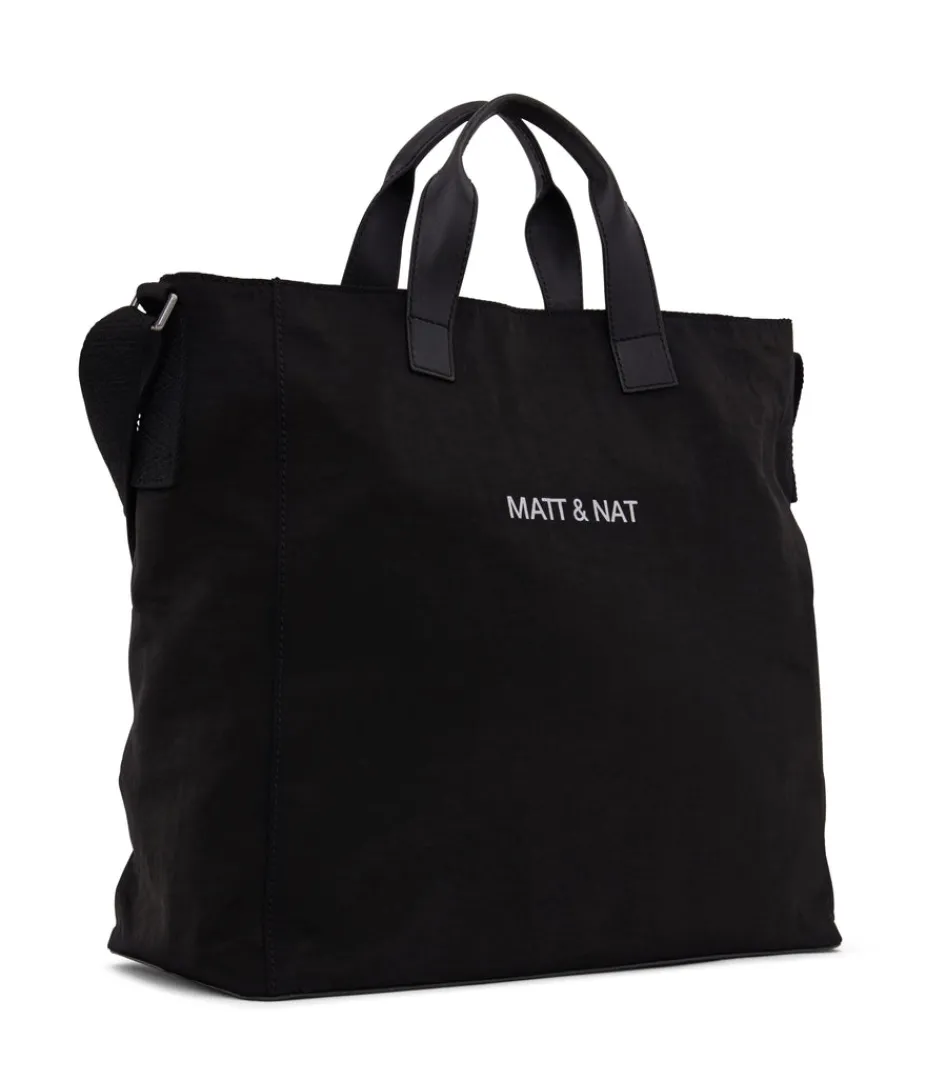 mattnat_kiva_vegan_tote_bag__oam_3.webp Totes | Totes | Matt & Nat Mattnat KIVA Vegan Tote Bag - Oam