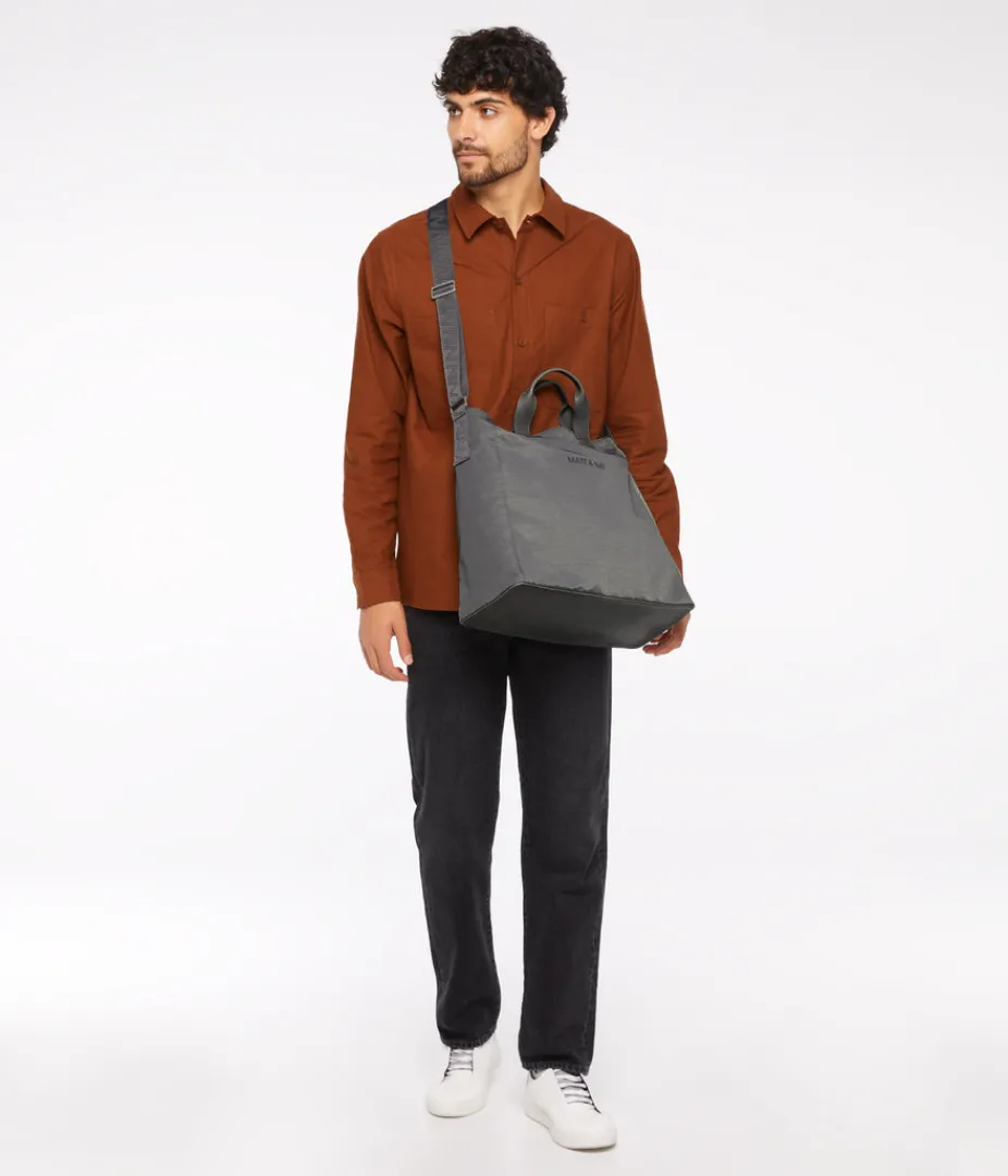 mattnat_kiva_vegan_tote_bag__oam_8.webp Totes | Totes | Matt & Nat Mattnat KIVA Vegan Tote Bag - Oam