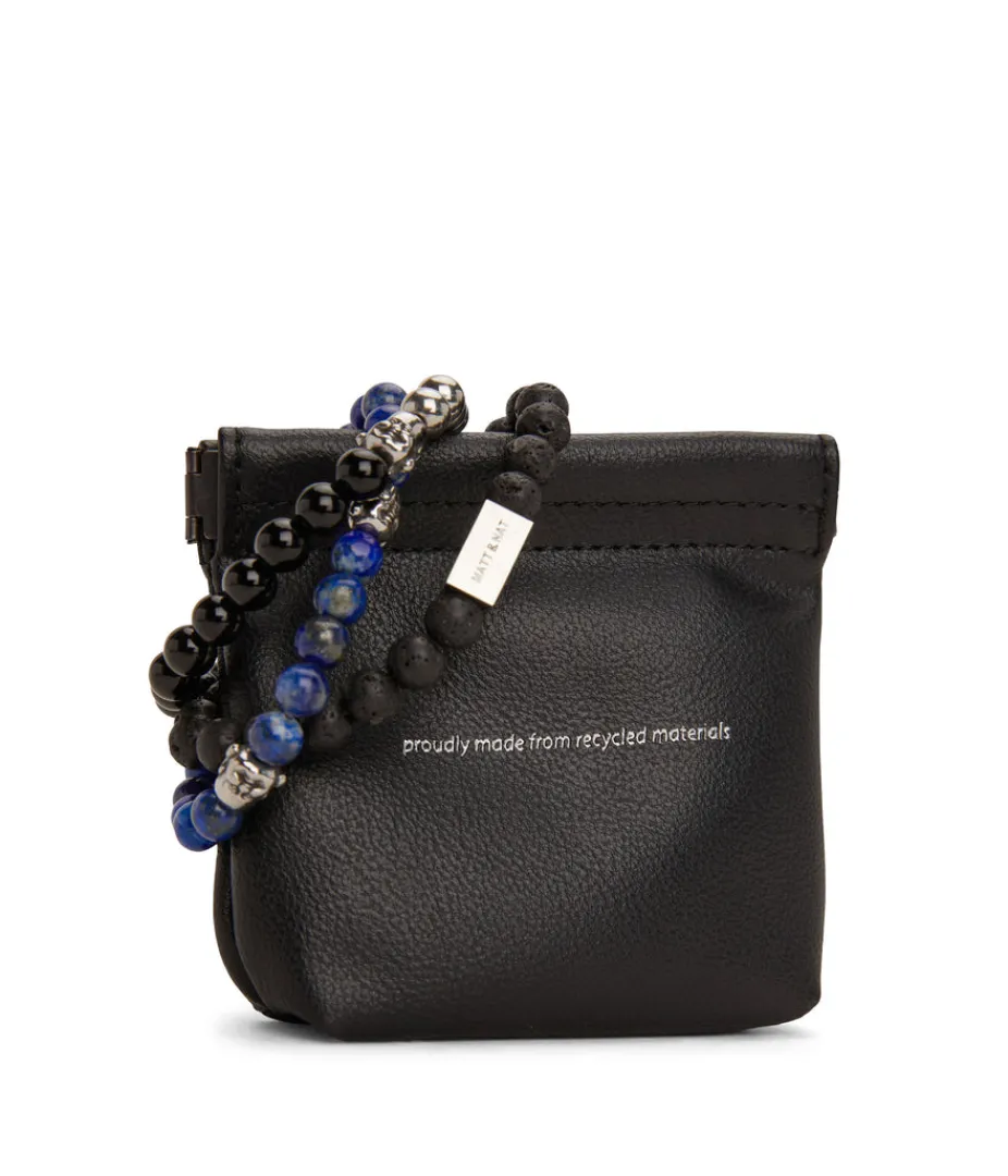 mattnat_laughing__bead_amp_charm_bracelet_4.webp Bracelets | Matt & Nat Mattnat LAUGHING - Bead & Charm Bracelet BLACK
