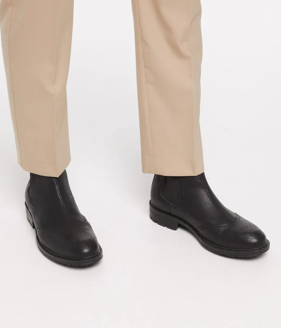 Footwear | Matt & Nat Mattnat LEO Men's Vegan Boots BLACK