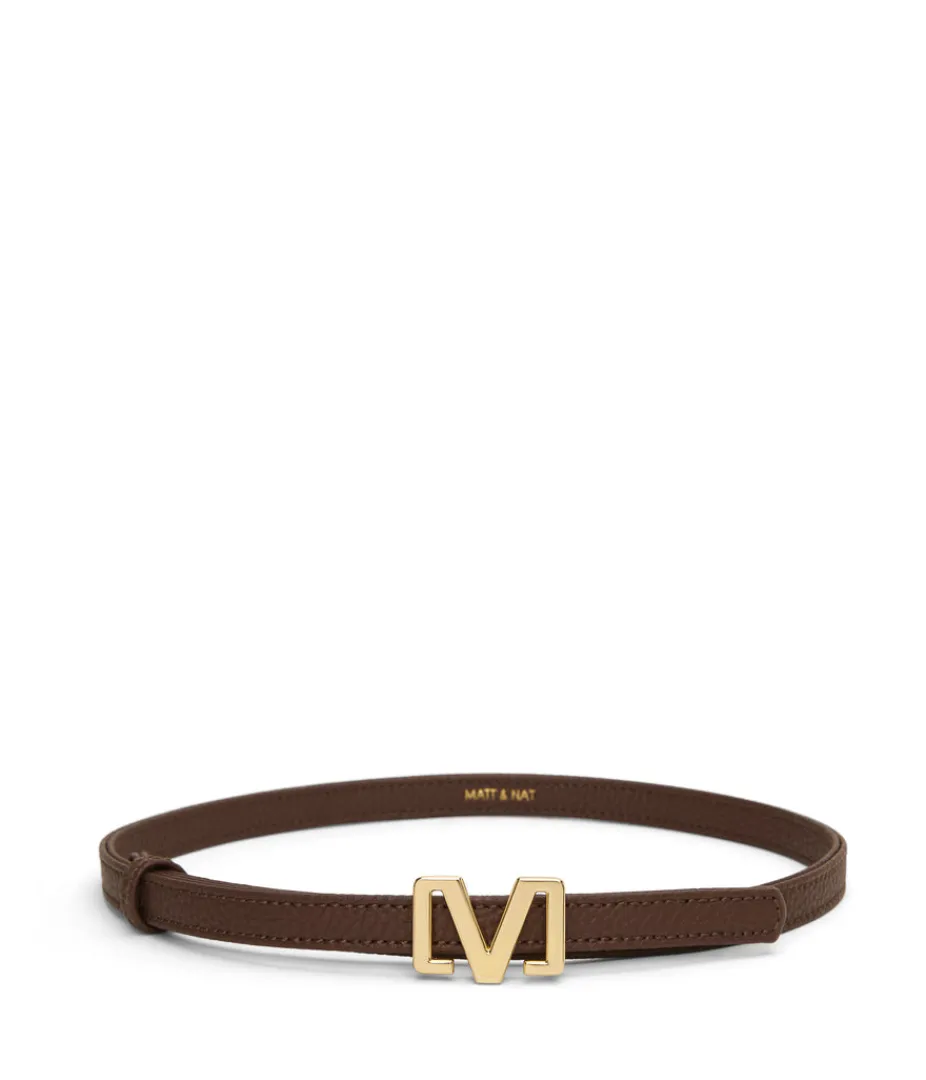 Belts | Matt & Nat Mattnat LORIA Women’s Vegan High Waist Belt - Purity Small Vegan Goods