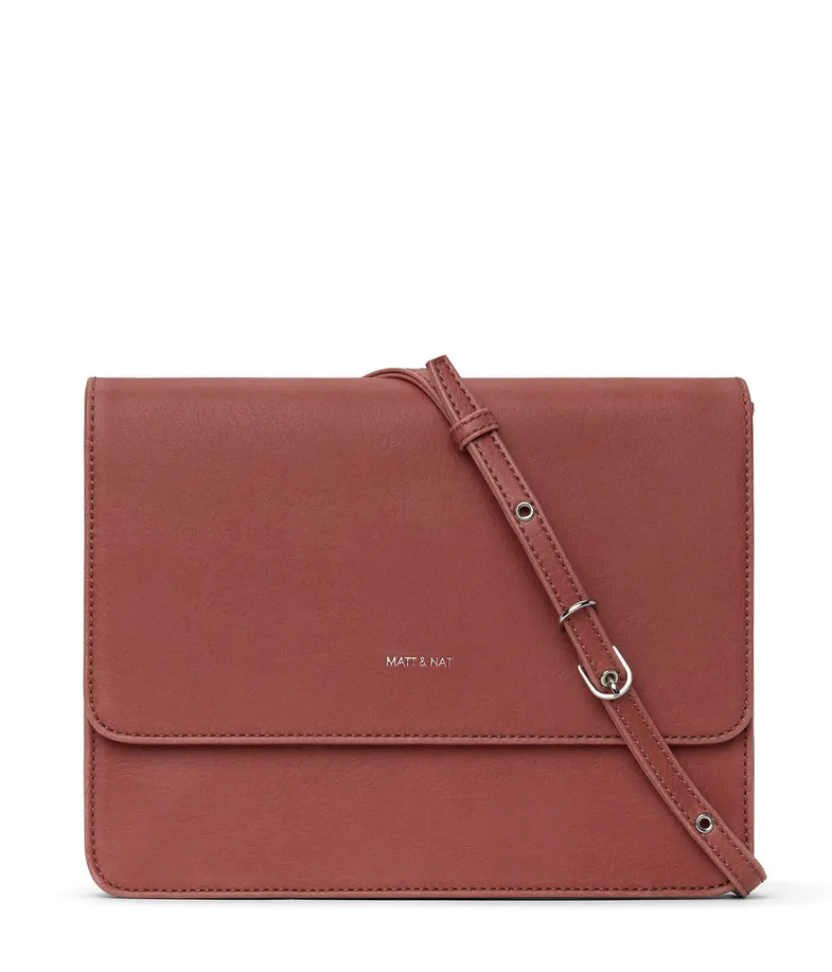 mattnat_lysa_vegan_crossbody_bag__vintage_7.webp Crossbody | Matt & Nat Mattnat LYSA Vegan Crossbody Bag - Vintage