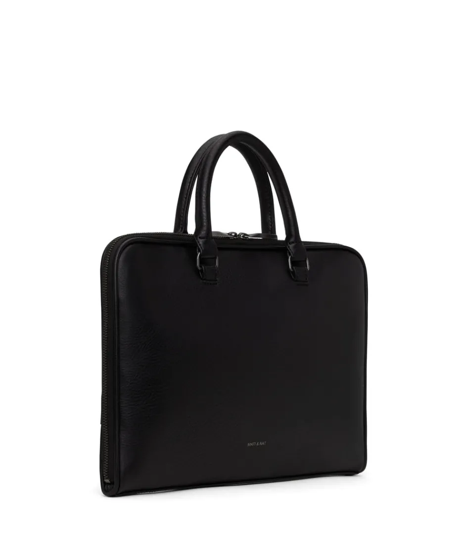 mattnat_mens_dwell_holder_slim_vegan_briefcase__dwell_2.webp Briefcases | Briefcases | Matt & Nat Mattnat Men's Dwell HOLDER Slim Vegan Briefcase - Dwell