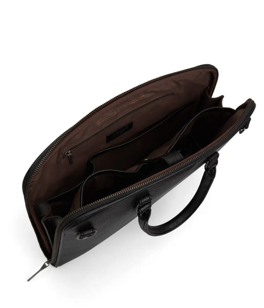 mattnat_mens_dwell_holder_slim_vegan_briefcase__dwell_3.webp Briefcases | Briefcases | Matt & Nat Mattnat Men's Dwell HOLDER Slim Vegan Briefcase - Dwell