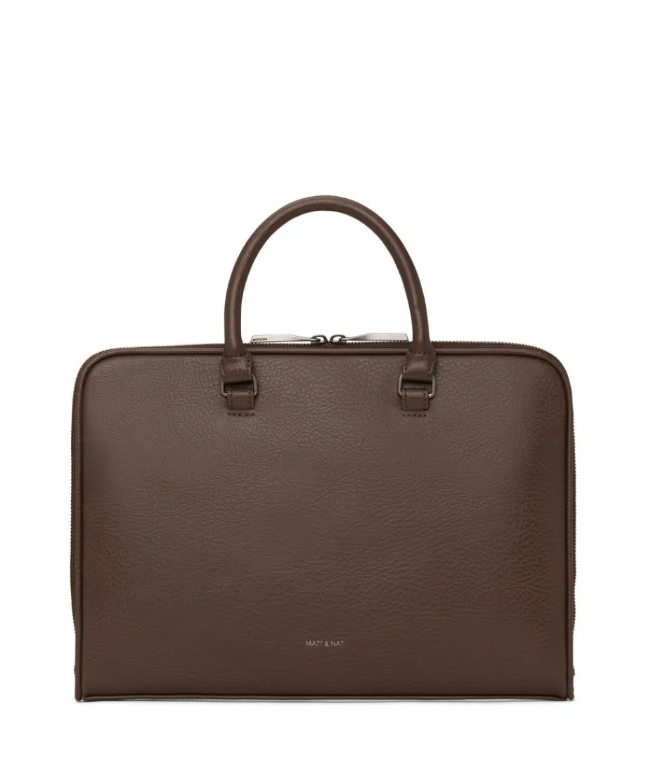 mattnat_mens_dwell_holder_slim_vegan_briefcase__dwell_4.webp Briefcases | Briefcases | Matt & Nat Mattnat Men's Dwell HOLDER Slim Vegan Briefcase - Dwell