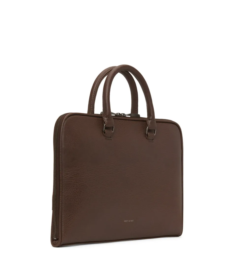 mattnat_mens_dwell_holder_slim_vegan_briefcase__dwell_7.webp Briefcases | Briefcases | Matt & Nat Mattnat Men's Dwell HOLDER Slim Vegan Briefcase - Dwell