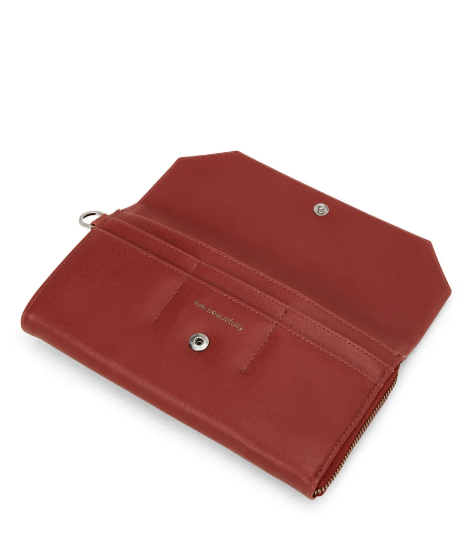 mattnat_mion_vegan_wristlet_wallet__vintage_2.webp Cell Phone Holders | Wallets | Matt & Nat Mattnat MION Vegan Wristlet Wallet - Vintage