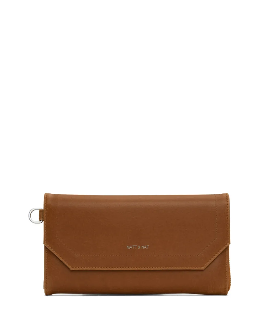 mattnat_mion_vegan_wristlet_wallet__vintage_40.webp Cell Phone Holders | Wallets | Matt & Nat Mattnat MION Vegan Wristlet Wallet - Vintage