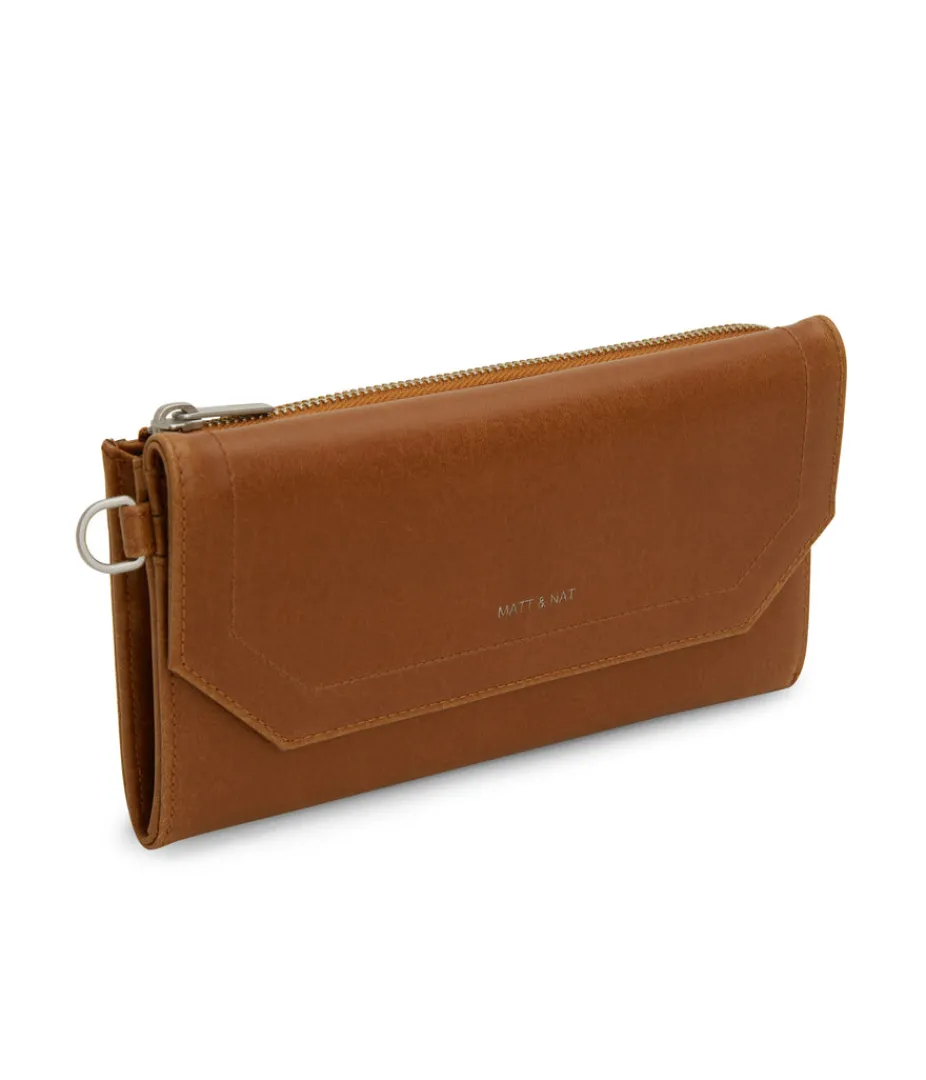 mattnat_mion_vegan_wristlet_wallet__vintage_41.webp Cell Phone Holders | Wallets | Matt & Nat Mattnat MION Vegan Wristlet Wallet - Vintage
