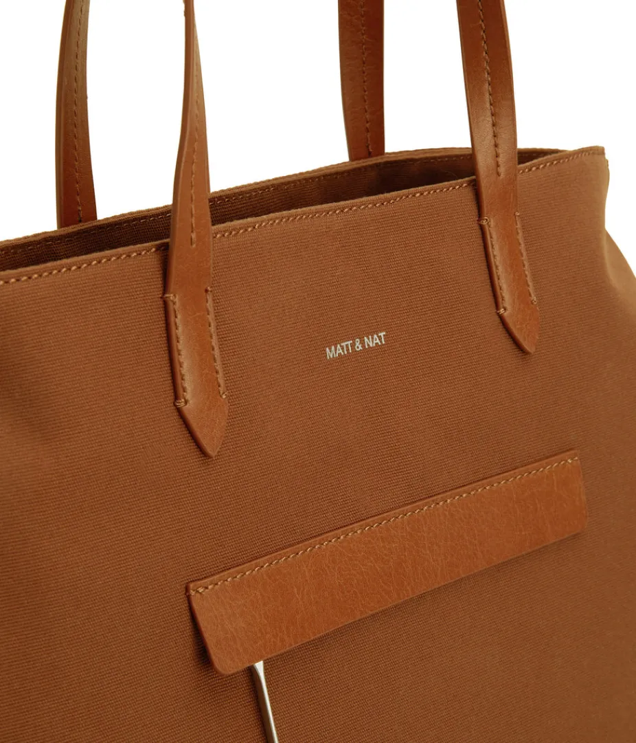 mattnat_new_arrivals_leiden_vegan_tote_bag__canvas_10.webp Totes | Totes | Matt & Nat Mattnat New Arrivals LEIDEN Vegan Tote Bag - Canvas