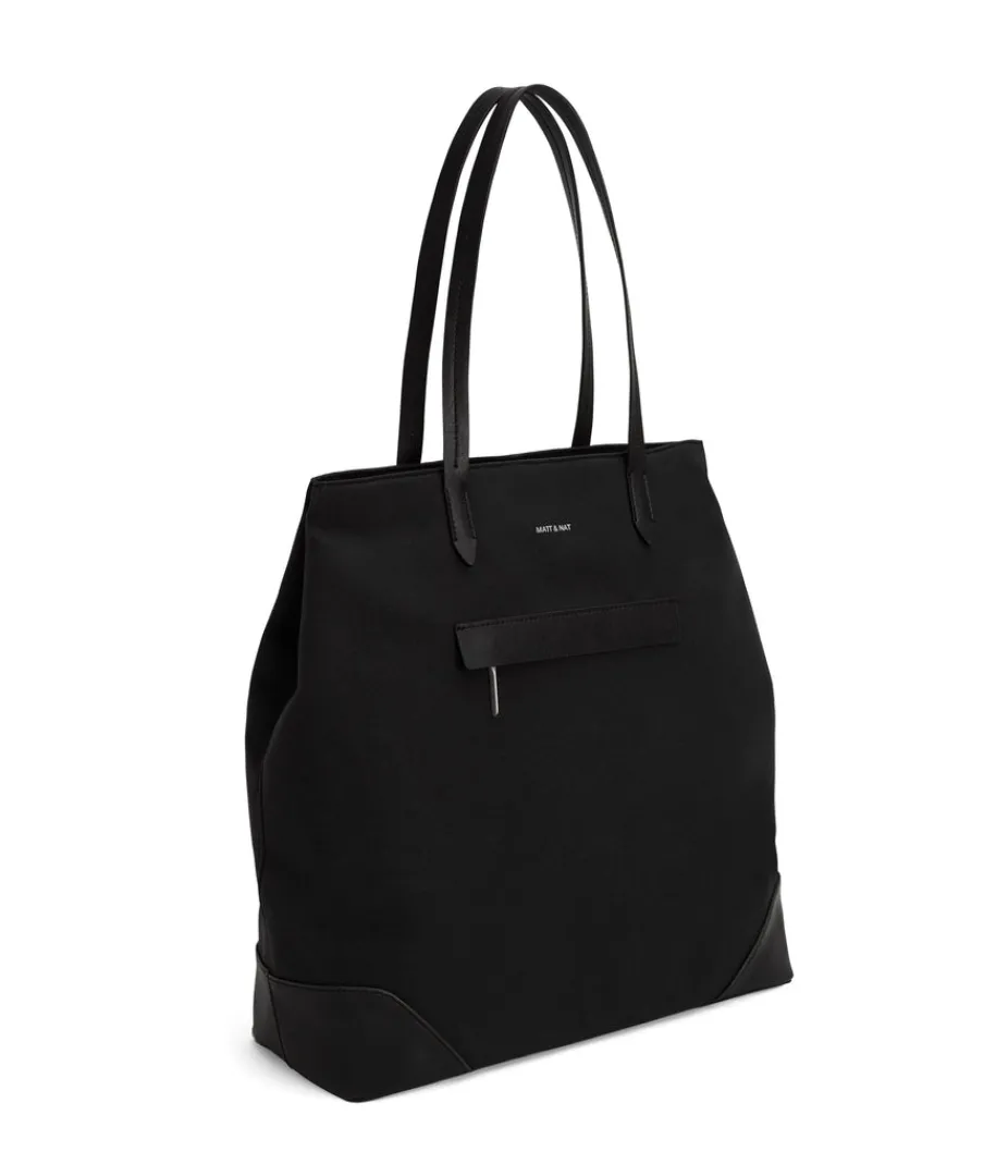 mattnat_new_arrivals_leiden_vegan_tote_bag__canvas_2.webp Totes | Totes | Matt & Nat Mattnat New Arrivals LEIDEN Vegan Tote Bag - Canvas