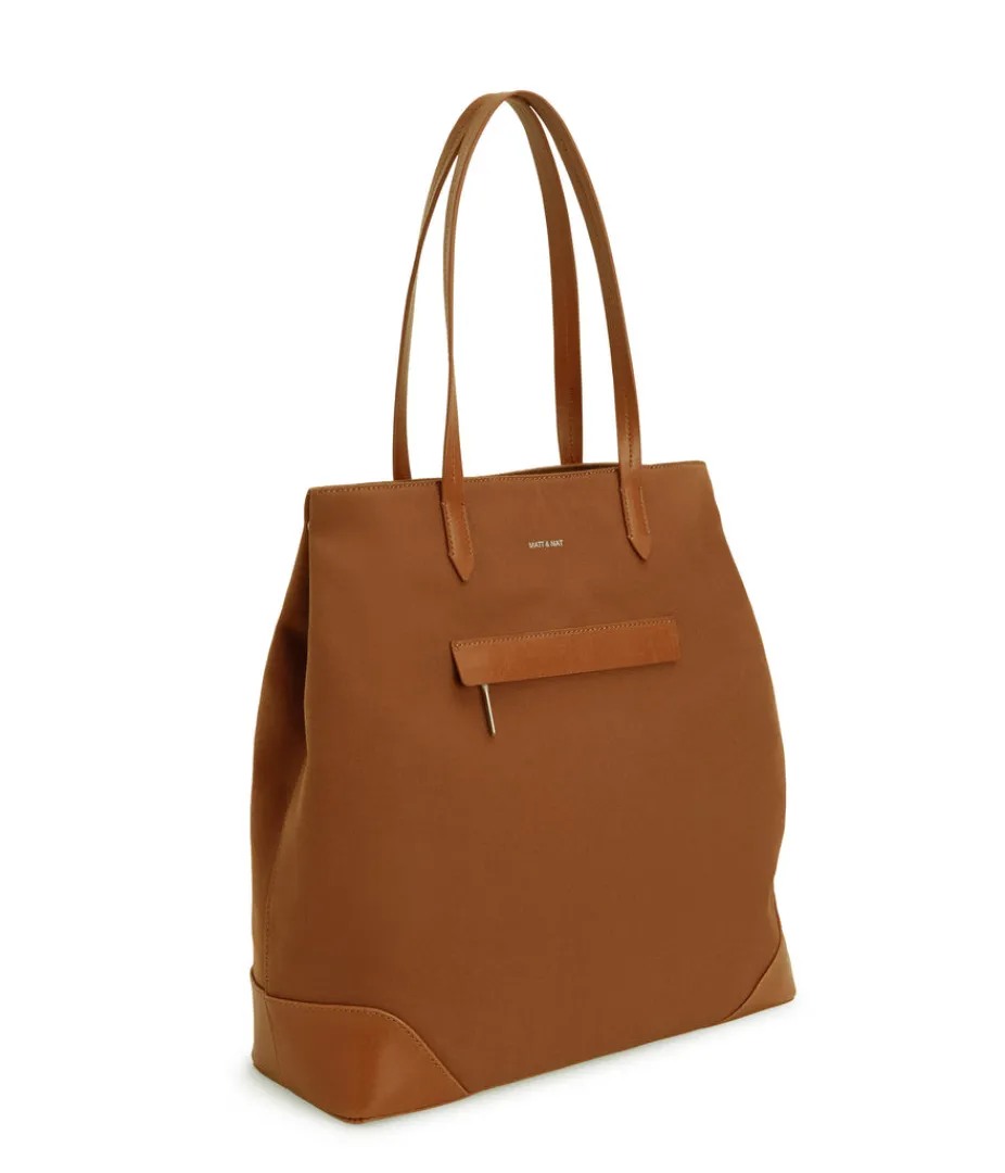 mattnat_new_arrivals_leiden_vegan_tote_bag__canvas_8.webp Totes | Totes | Matt & Nat Mattnat New Arrivals LEIDEN Vegan Tote Bag - Canvas