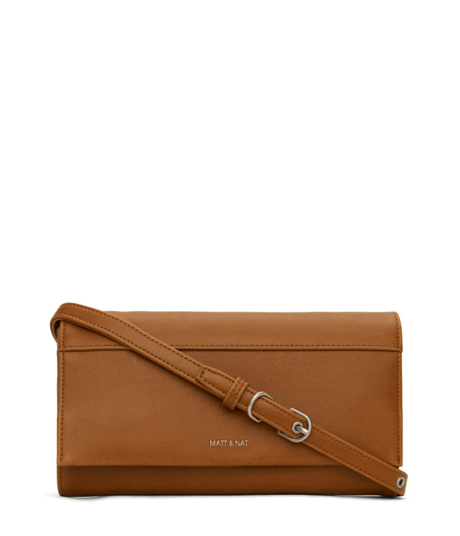 Wallets | Crossbody | Matt & Nat Mattnat New Arrivals LETTE Vegan Wallet Crossbody Bag - Vintage