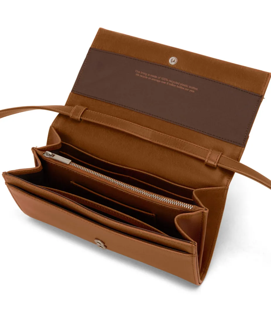 Wallets | Crossbody | Matt & Nat Mattnat New Arrivals LETTE Vegan Wallet Crossbody Bag - Vintage