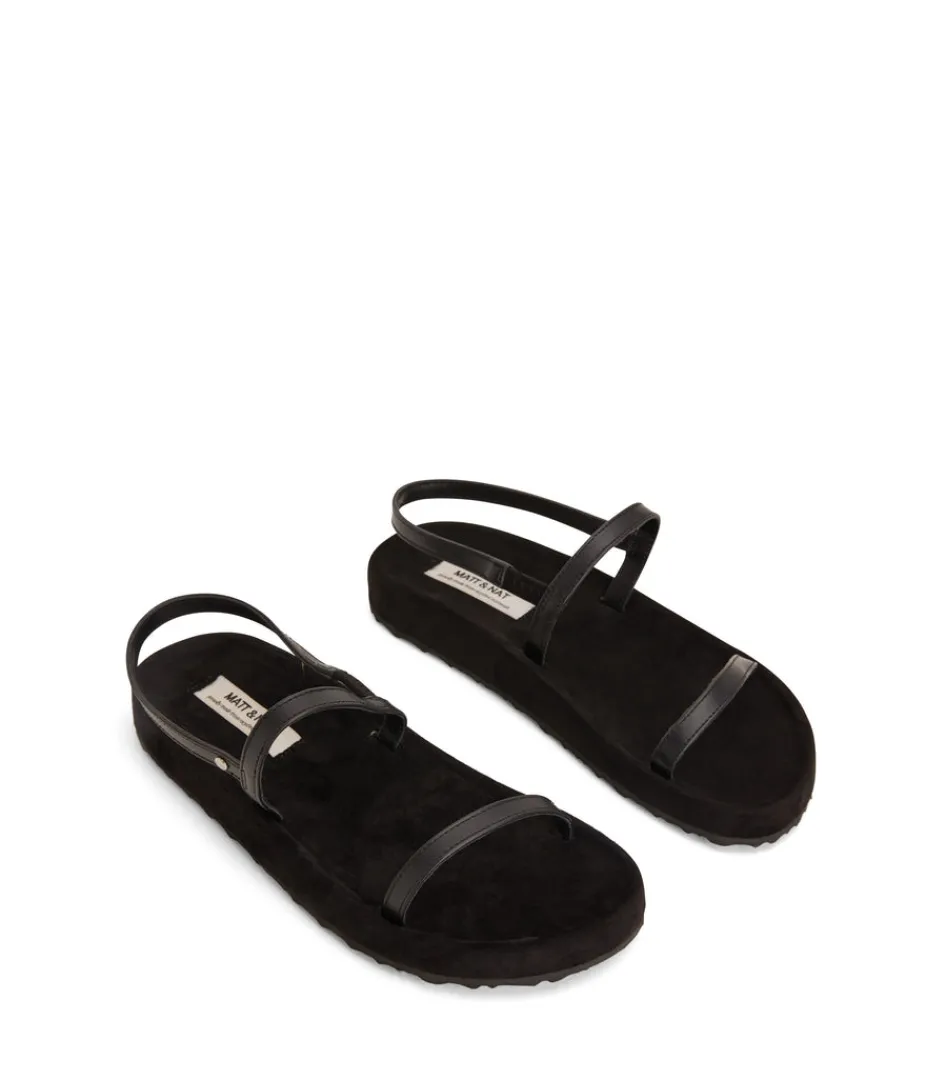 Sandals | Flats | Matt & Nat Mattnat New Arrivals MAHER Women's Vegan Slip On Sandals