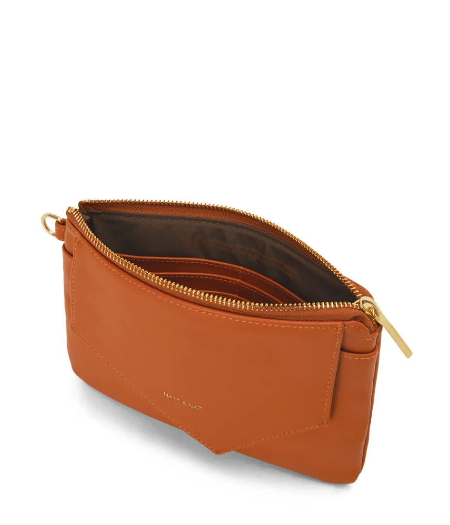 Cell Phone Holders | Wallets | Matt & Nat Mattnat New Arrivals NIA Vegan Wristlet Wallet - Arbor