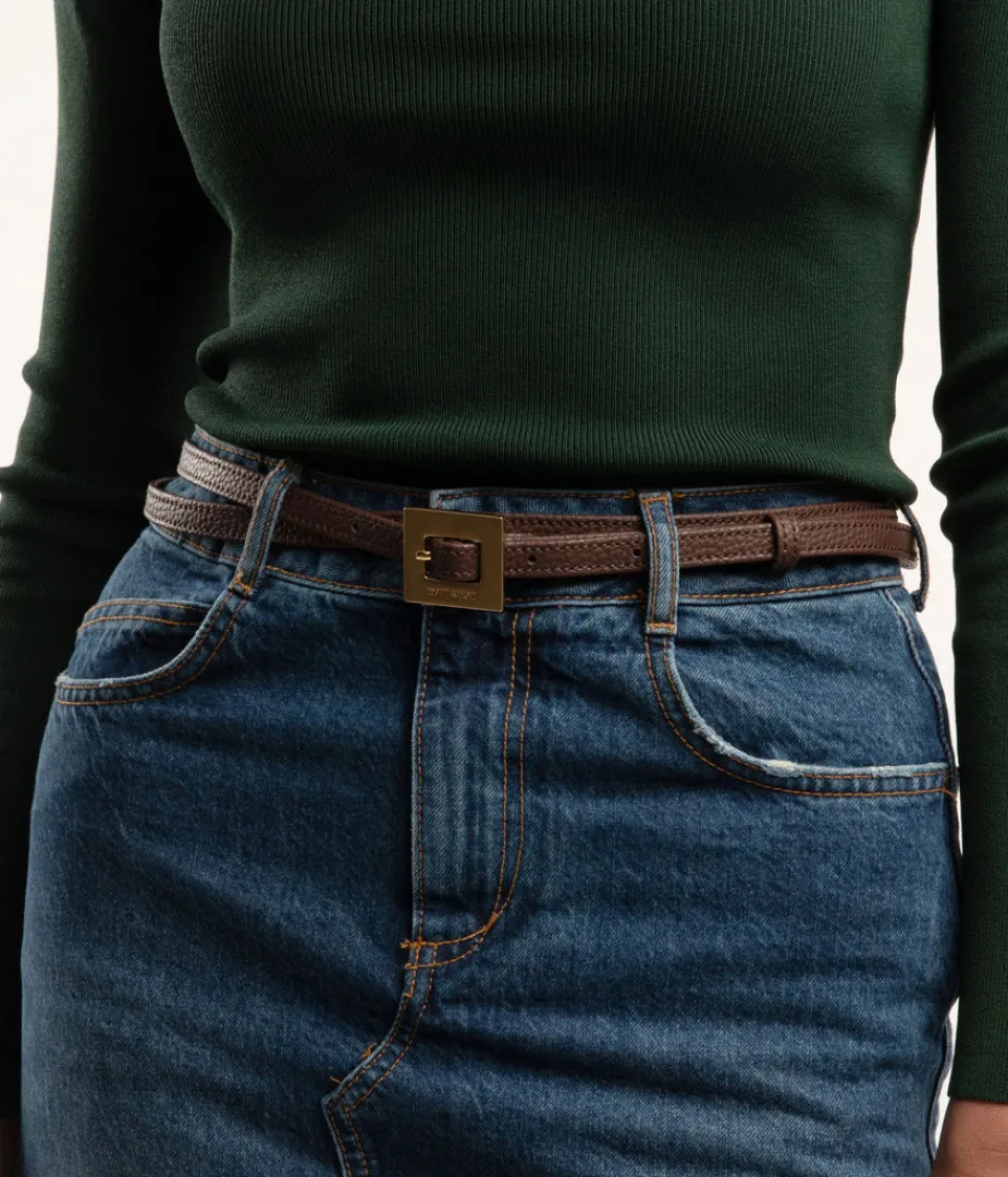 Belts | Matt & Nat Mattnat New Arrivals PATH Vegan Leather Waist Belt